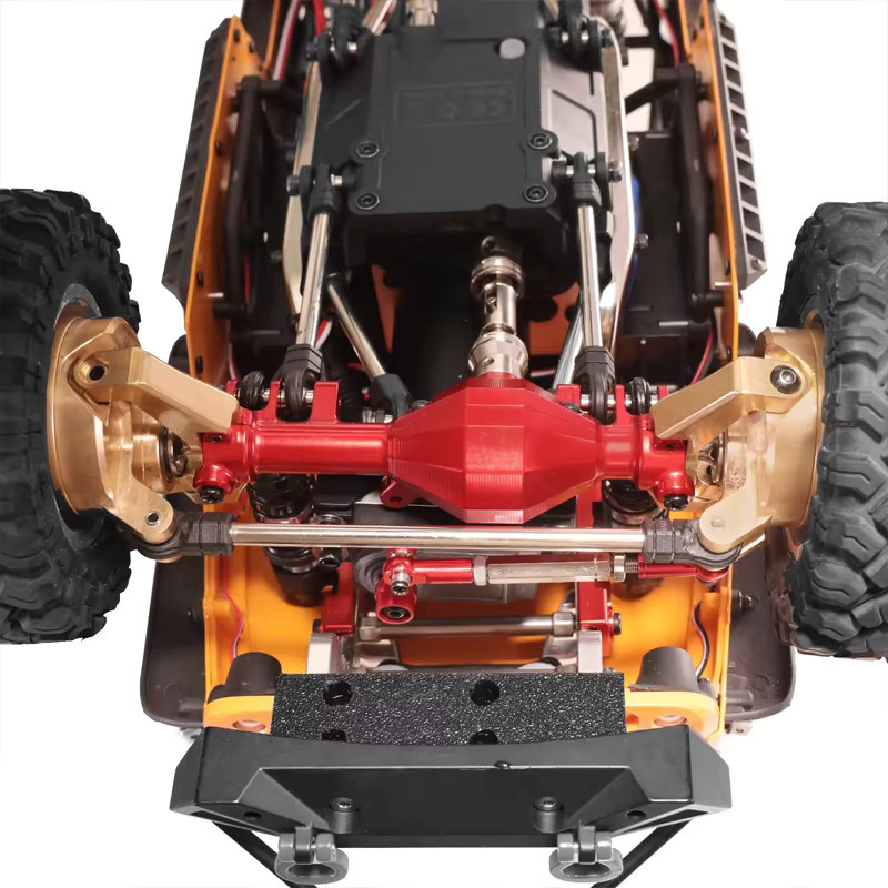 MJX Hyper GO 1/12 RC Auto, Metall-Upgrade-Teile, Antriebswellen, Chassis-Befestigungsstange, Vorder- und Hinterachsgehäuse, Getriebe - Bild 4