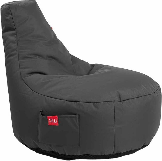 Gamewarez Gaming Sitzsack Alpha in Fabric Grey - Bild 1