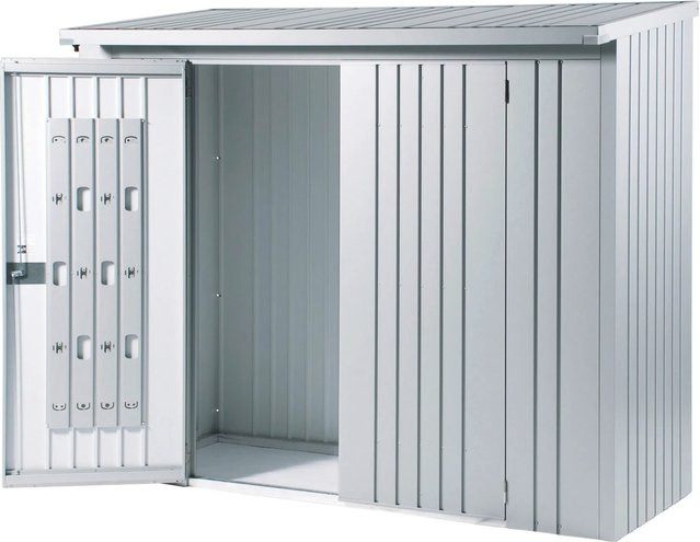 Biohort Türpaket für Kaminholzregal WoodStock 230 in Dunkelgrau-Metallic - Bild 1
