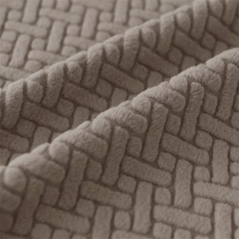 Yupartex Jacquard-Sesselbezug für Flügelstühle, einfarbig und schmutzabweisend mit Stretch-Funktion - Bild 2