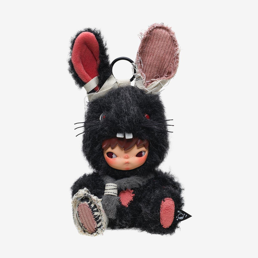 POP MART Hirono Little Hare, Plüschtier Anhänger, Einzelfigur, ab 15 Jahren - Bild 3