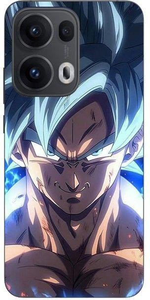 Manicase Handyhülle für Oppo Reno 13 Pro 5G Dragon Ball Z Goku Ultra Instinct Schwarz - Bild 1