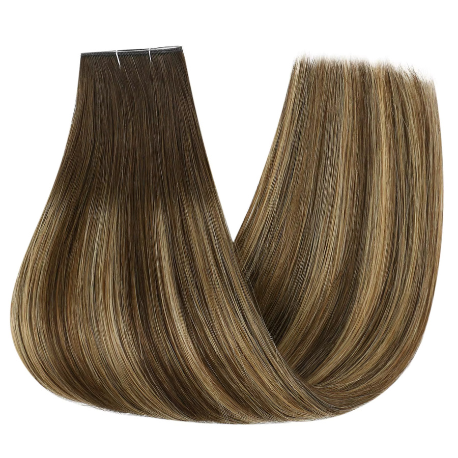 Moresoo Wide Tape Haarverlängerung, Remy-Tape, 50 g, Unisex - Bild 4