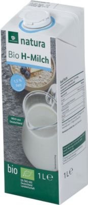 natura H-Milch, Bio, 12 x 1 l - Bild 1