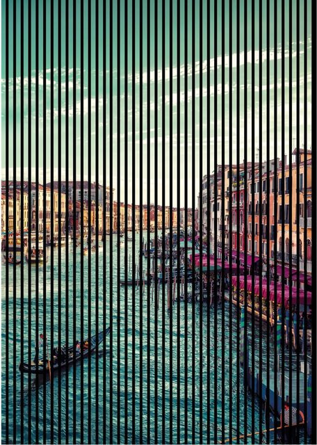 FN Acustico Akustikplatte Venedig multicolor PET und MDF, H x B x T: 2400 x 1693 x 19 mm - Bild 1