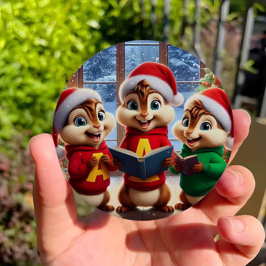 Abzeichen A-Alvin und die C-Chipmunks, Acryl-Knopfnadeln, Unisex - Bild 4