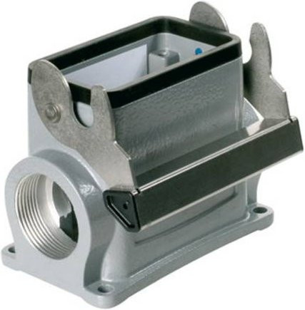 Weidmüller HDC 24D SLU 2M32G 1787370000 Sockelgehäuse aus Edelstahl in Grau - Bild 1