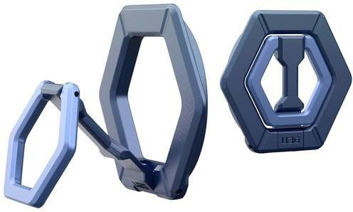 Urban Armor Gear Magnetic Ring Handy Ständer in Dunkelblau und Hellblau passend für iPhone 17e, iPhone 15 Pro Max und iPhone - Bild 1