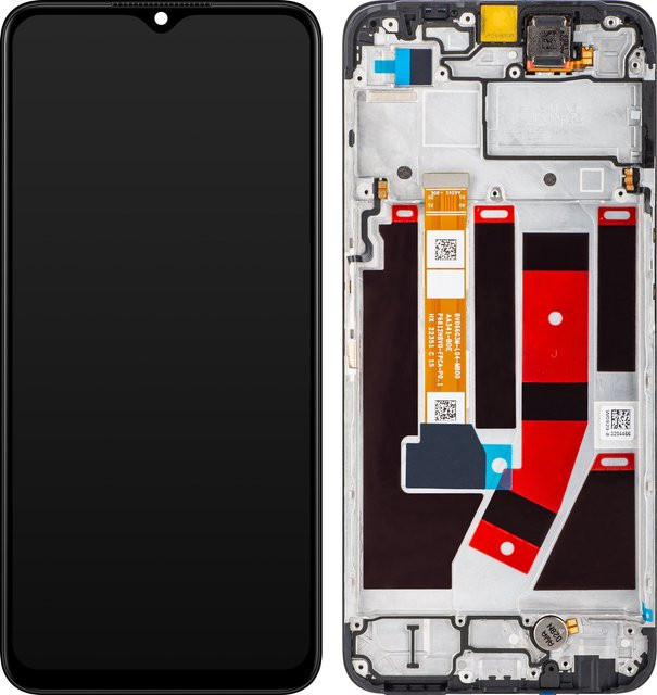 Oppo A57 5G Display mit Touchscreen und Rahmen in Schwarz - Bild 1
