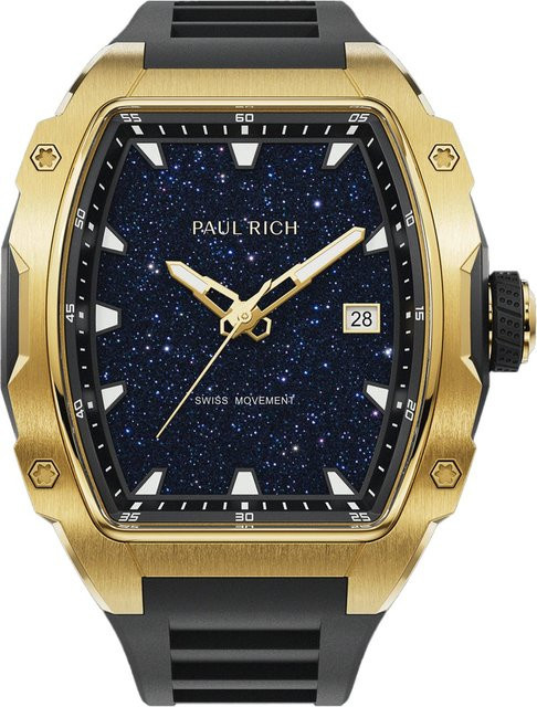 Paul Rich Herrenuhr Astro Classic Manson, Quarz, Edelstahl, 42 mm, Blau - Bild 1