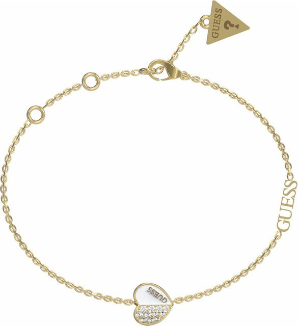 Guess Armband, Edelstahl, Gold, Kristall, Zirkonia, Damen - Bild 1