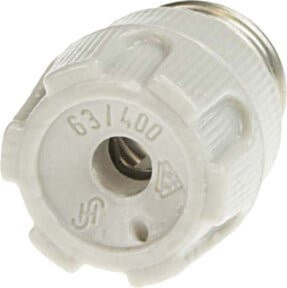 Siemens Indus.Sector Neozed-Schraubkappe für Größe D02, 63A, Keramik, Weiß - Bild 1