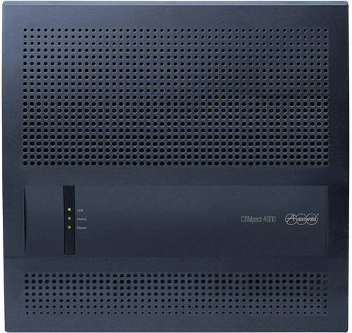 Auerswald Compact 4000 VoIP Hybrid-Telefonanlage in Schwarz mit Wi-Fi - Bild 1