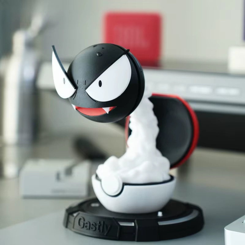 Pokemon Gastly USB Luftbefeuchter mit Aromatherapie-Funktion und atmosphärischer Beleuchtung für deinen Schreibtisch - Bild 2