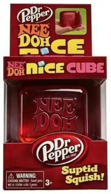 Schylling Nee Doh Nice Cube Squishy Fidget Spielzeug, black - Bild 1