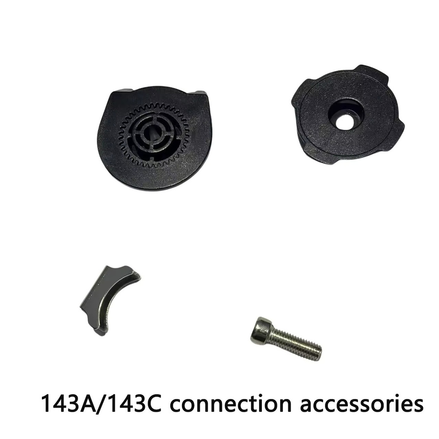 143 Series Modul-Montagezubehör für 360 Grad drehbare 4-Lock-Lenkerhalterung für Fahrrad- und Motorrad-Handyhalterungen in Rot - Bild 3