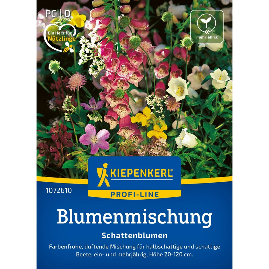 Kiepenkerl Schattenblumen Mischung Blumensamen Mehrfarbig für den Garten - Bild 2