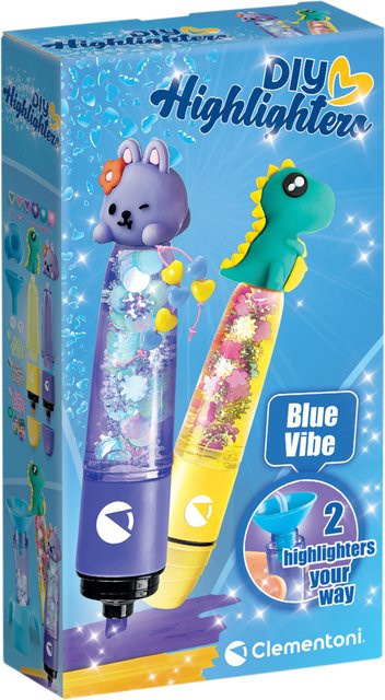 Clementoni Kreativ-Set Malset Trendy Animals Highlighter ab 6 Jahren - Bild 1