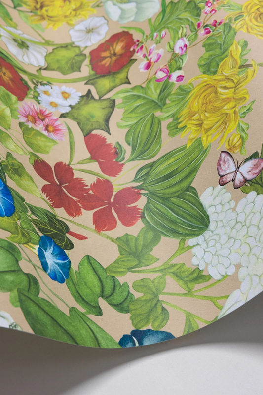 Cole & Son Tapete Flora Province in Taupe mit floralem Botanik-Design und Non-Woven-Struktur - Bild 2