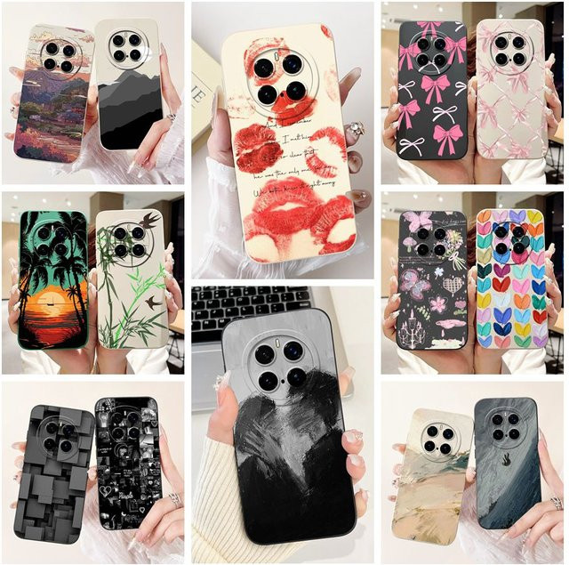 Stoßfeste Silikon-Schutzhülle mit Luxus-Muster für Honor Magic 7, Magic 7 Pro und Magic 7 Lite in Multicolor - Bild 1