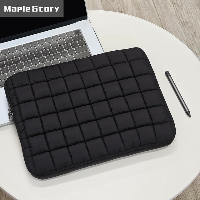Gepolsterte Laptop-Hülle von ValueWin in Schwarz für 14, 15 und 16 Zoll Notebooks und iPad Pro 11 - Bild 1