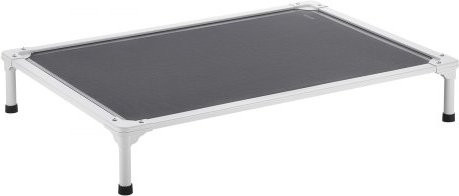 VEVOR Erhöhtes Hundebett für große Hunde mit Aluminiumrohr und atmungsaktivem Textilene-Netzgewebe, Grau - Bild 1