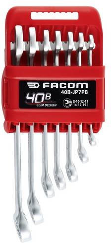 Facom Ring-Maulschlüssel-Satz Kombination in Rot 40B.JP7PB - Bild 1