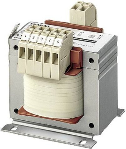 Siemens Transformator 4AM48425MT100FA1 in Grau mit Schraubanschluss, 500 VA, 1 x 725 V, 690 V, 655 V und 1 x 230 V - Bild 1