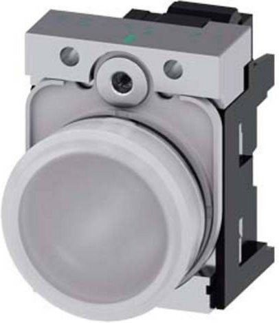 Siemens Leuchtmelder 3SU1152-6AA60-3AA0 in Weiß aus Metall - Bild 1