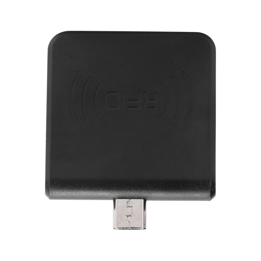 Honor Electronics W86 Micro USB Handy-Kartenleser für RFID Mobile ID Schwarz - Bild 2