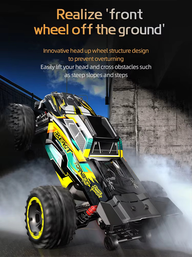 ZLL SG110 PRO Hochgeschwindigkeits-Drift-Rennwagen, 1/10, 4WD, RC Offroad-Auto, 40KM/H, Bürstenmotor, Monstertruck - Bild 5