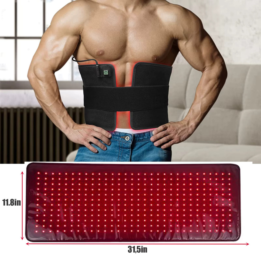 iHealred Roter und Infrarot-Therapiegürtel für Gesicht und Körper, Unisex - Bild 2
