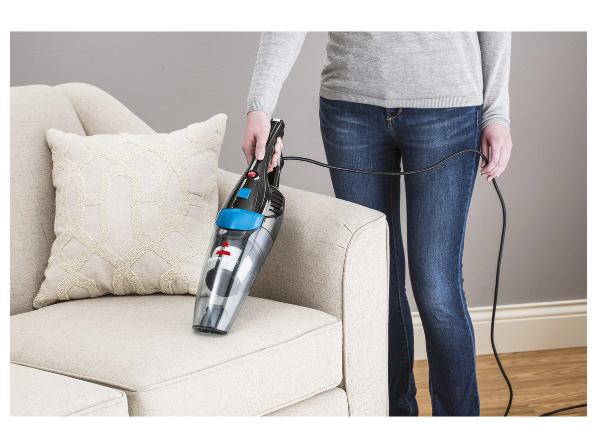 BISSELL Featherweight Pro - Eco Hochleistungssauger 2-in-1, beutellos mit waschbarem Filter für Hartböden und die Fahrzeugreinigung - Bild 2