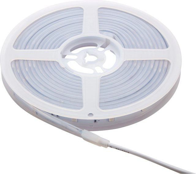 RGB LED Stripe Outdoor Multicolor mit Fernbedienung und Netzteil, 5 m Länge für Außenbereich, Garten, Terrasse und Balkon - Bild 1