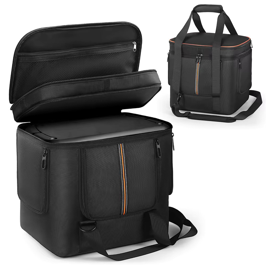 MOJOYCE Tragetasche für Jackery Explorer 2000 V2 und 700 Plus, Schutzhülle für Reise und Aufbewahrung mit Schultergurt und Griff, Schwarz - Bild 4
