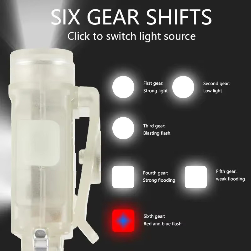 ESMARTER Multifunktionaler LED-Schlüsselanhänger mit Magnet und Akku als tragbare Mini-Taschenlampe - Bild 5