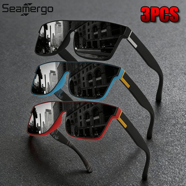 SEAMERGO Sport-Sonnenbrille, Vollrand, Kunststoff, Damen - Bild 1