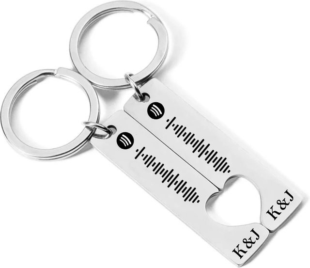 Enjoy steel Schlüsselanhänger Edelstahl, Silber, Herren - Bild 1