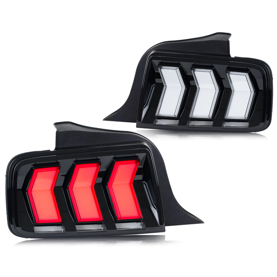 LED-Rückleuchten Set für Ford Mustang 2005-2009 GT Shelby S-197 mit sequentiellem Blinker - Bild 5