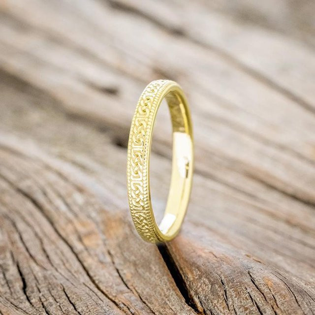 Huitan Damenring, Kupfer, Gold, ohne Stein - Bild 1