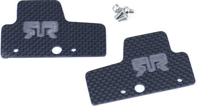 ARRMA Kohlefaser-Kotflügel hinten, 2-teiliges Set, 1:8 - Bild 1