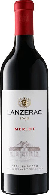 Lanzerac Merlot Rotwein, 2023, Jonkershoek Valley, Südafrika, trocken, 0,75 l - Bild 1