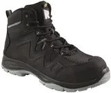 RUNNEX Sicherheitsstiefel SmartStar S3S aus Rindleder in Schwarz-Grau, Größe 37 - Bild 1