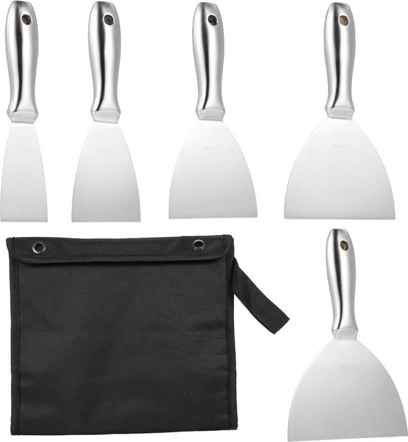 PENGGONG 5-teiliges Kittmesser-Set aus Edelstahl in Silber mit Schaber und Spachtel - Bild 1