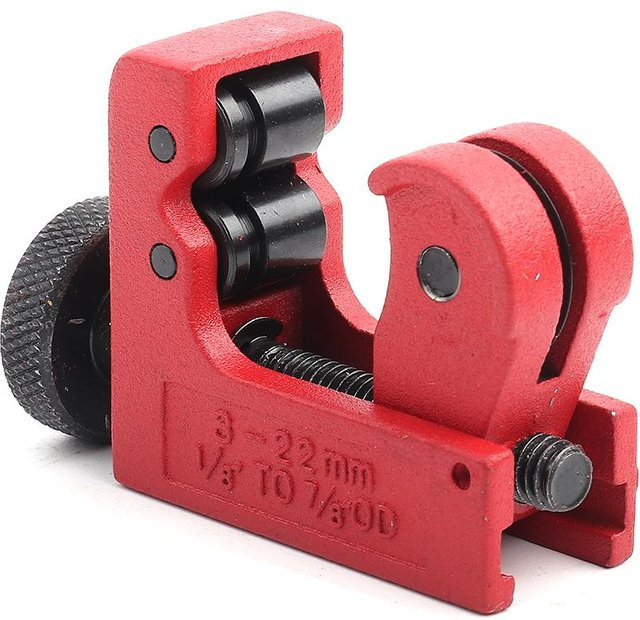 KaiSai Mini-Trennschleifer Trimmer aus Metall in Schwarz und Rot mit 3-22mm Schnittdurchmesser - Bild 1