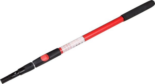 LUX-TOOLS Teleskopstab aus Fiberglas in Rot, Länge: 1,15 m bis 2 m - Bild 1