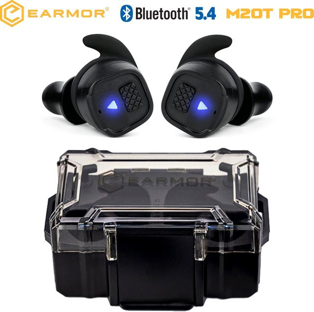EARMOR M20T PRO Taktische Bluetooth-Gehörschutzstöpsel mit elektronischer Geräuschunterdrückung und Schallverstärkung in Grün - Bild 1