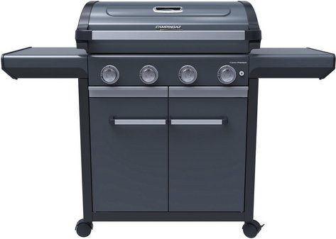 Campingaz Gasgrill 4 Series Premium mit Unterschrank in Schwarz und Grau, Grillfläche: Breite: 72 cm, Tiefe: 46 cm - Bild 1