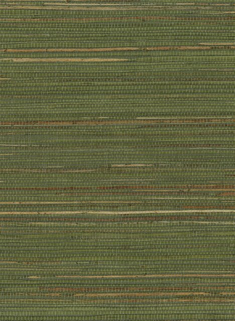 Osborne & Little Tapete Kanoko Grasscloth 2 aus Naturfasern in Olive - Bild 1