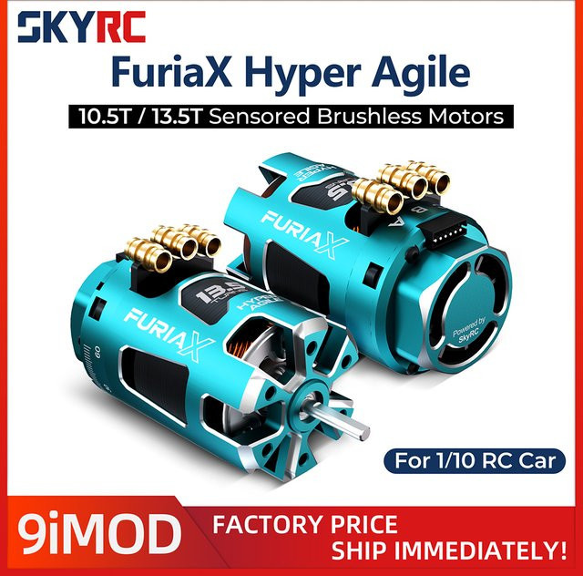 SKYRC FuriaX Hyper Agile Brushless-Motoren, 1/10, sensorgesteuert - Bild 1